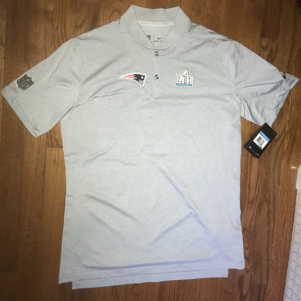 New England Patriots Super Bowl Nike Golf Polo